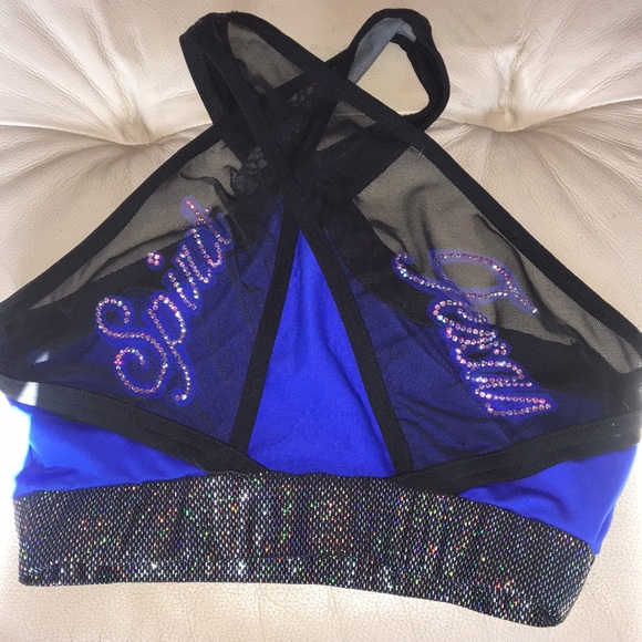 SPIRIT OF TEXAS SPARKLY SPORTS BRA - Picture 2 of 2